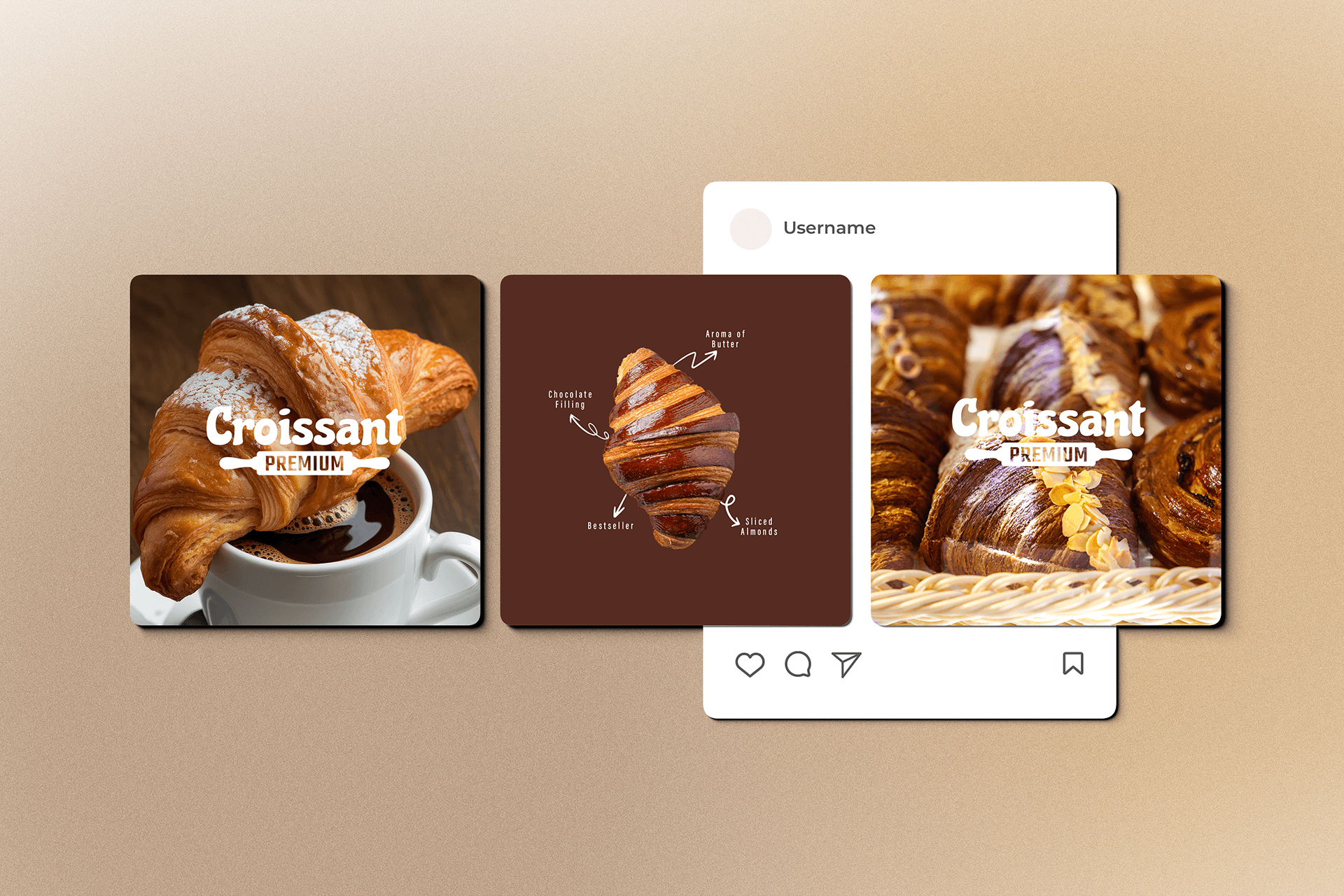Premium bakery social media cover
