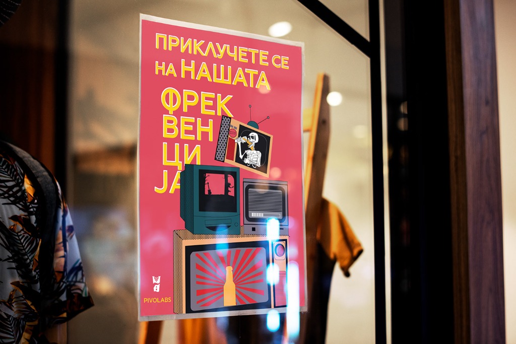 Pivolabs Poster on Window